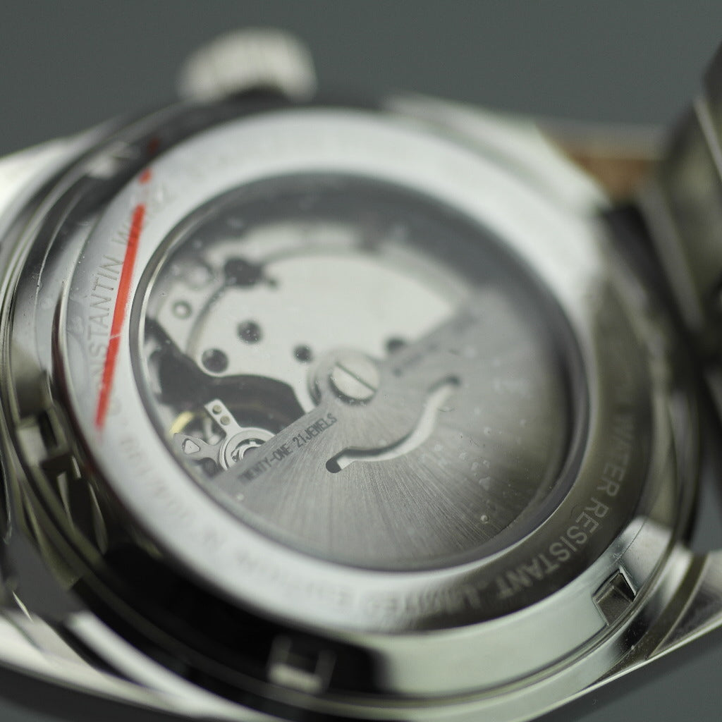 Constantin Weisz Limited Edition Automatik-Armbanduhr, 21 Steine, Edelstahlarmband