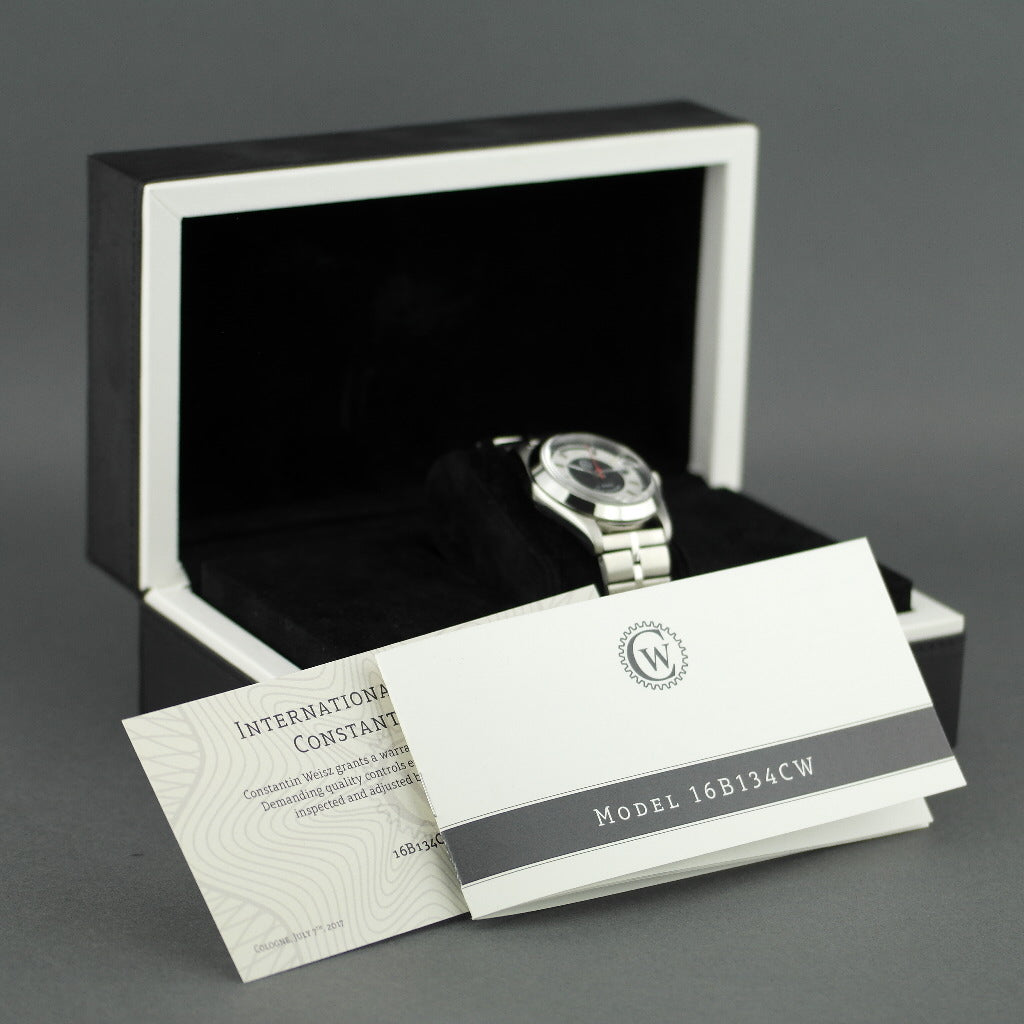 Constantin Weisz Limited Edition Automatic wristwatch 21 jewels stainless steel bracelet