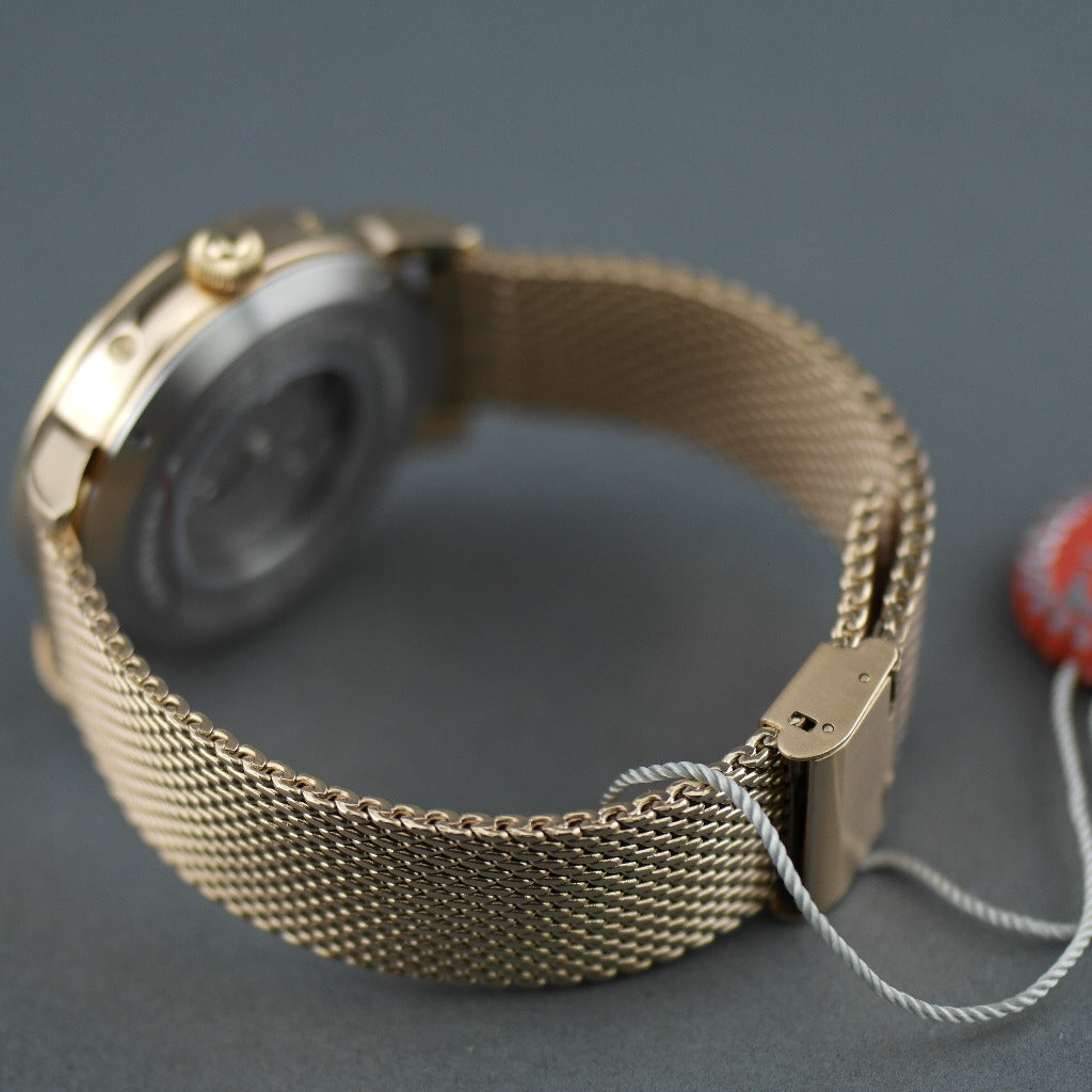 Constantin Weisz Limited Edition gold plated Automatic wrist watch Day Night