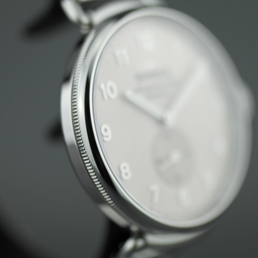 Shinola The Canfield wrist watch with sandy dunes of Michigan’s grey dial