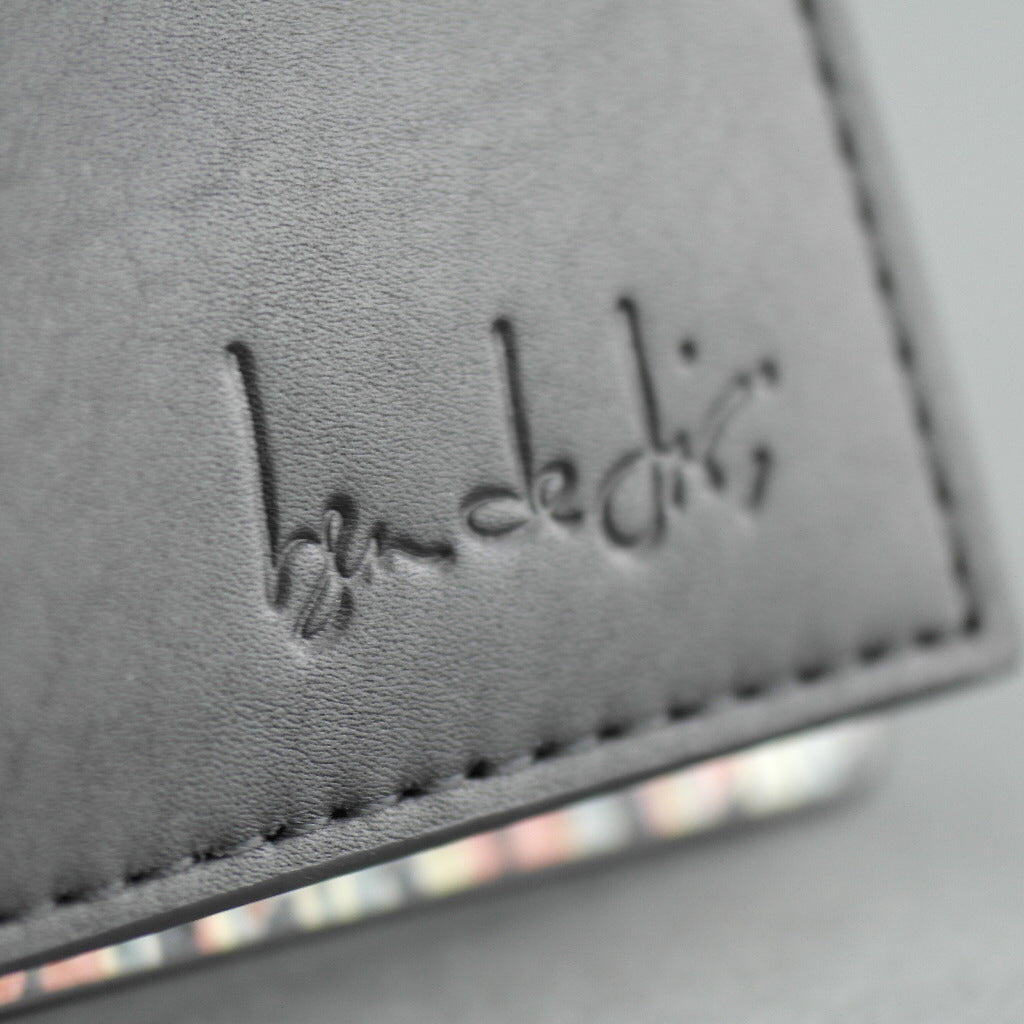 Ben de Lisi London black real leather wallet card holder
