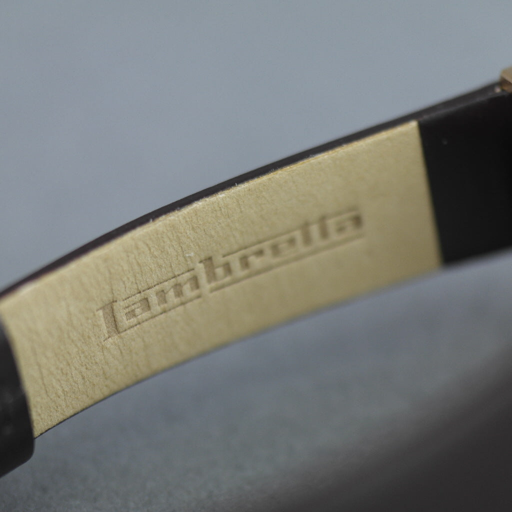 Lambretta Cielo Watch Rose Gold Moro with leather strap