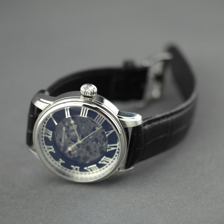 Thomas Earnshaw Longitude Alta Skeleton Automatic wrist watch leather strap