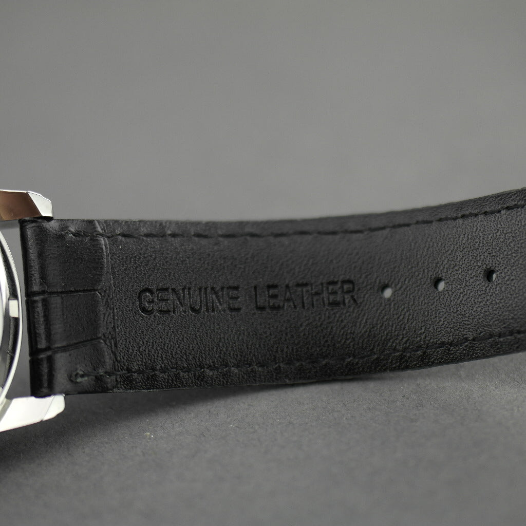 Thomas Earnshaw Longitude Alta Skeleton Automatic wrist watch leather strap