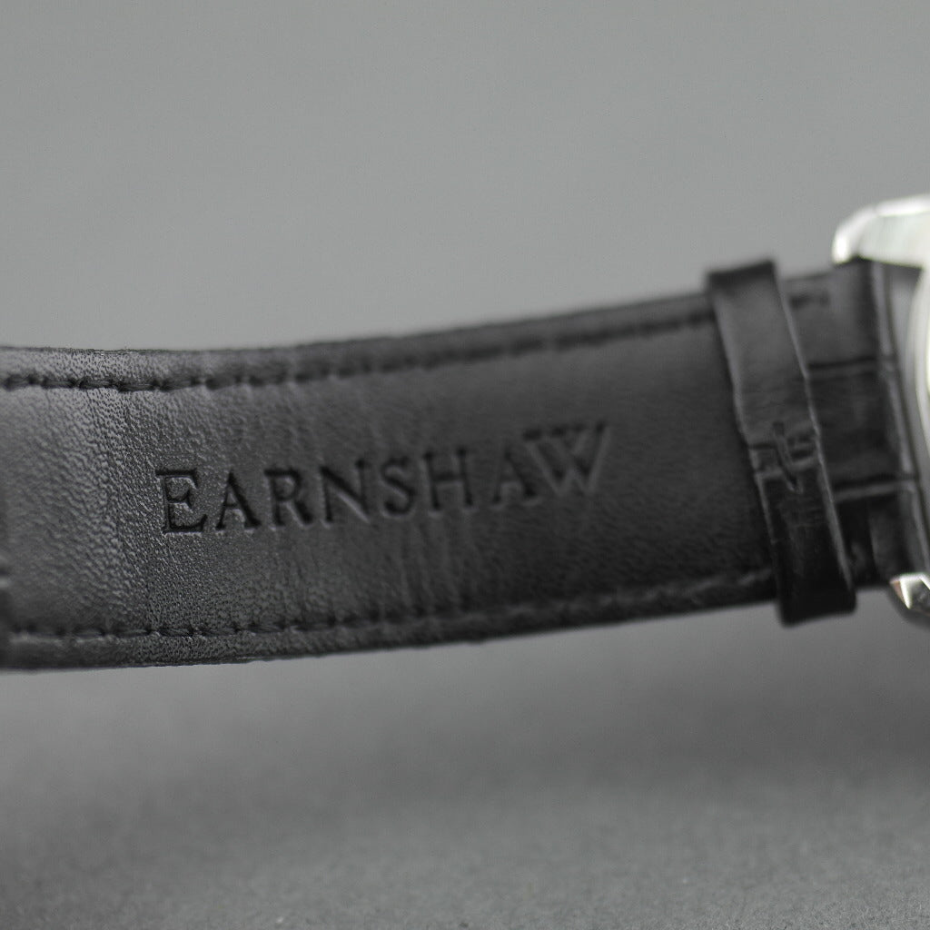 Thomas Earnshaw Longitude Alta Skeleton Automatic wrist watch leather strap