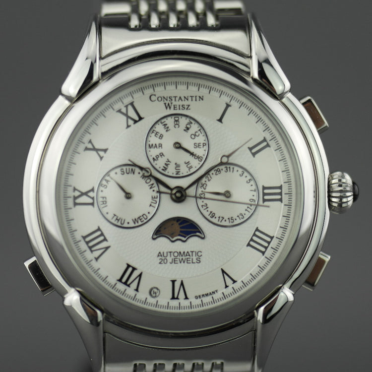 Constantin Weisz Automatik-Armbanduhr mit 20 Steinen und Armband