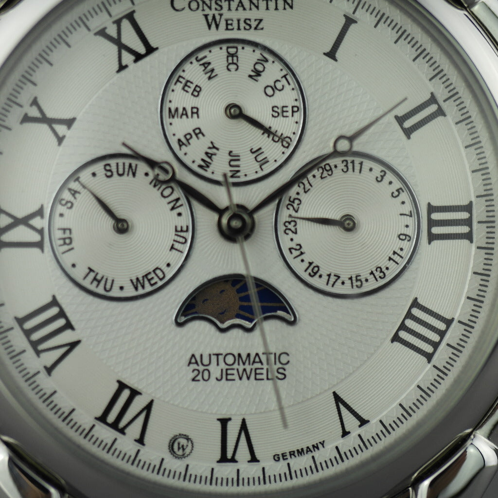 Constantin Weisz Automatik-Armbanduhr mit 20 Steinen und Armband