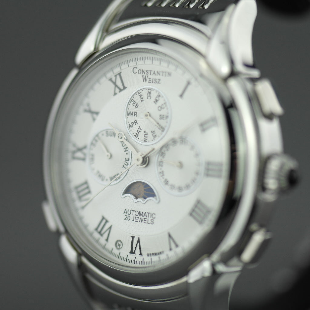 Constantin Weisz Automatik-Armbanduhr mit 20 Steinen und Armband