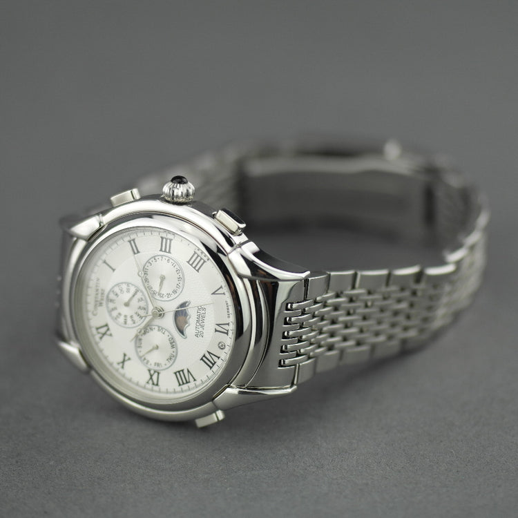 Constantin Weisz Automatik-Armbanduhr mit 20 Steinen und Armband