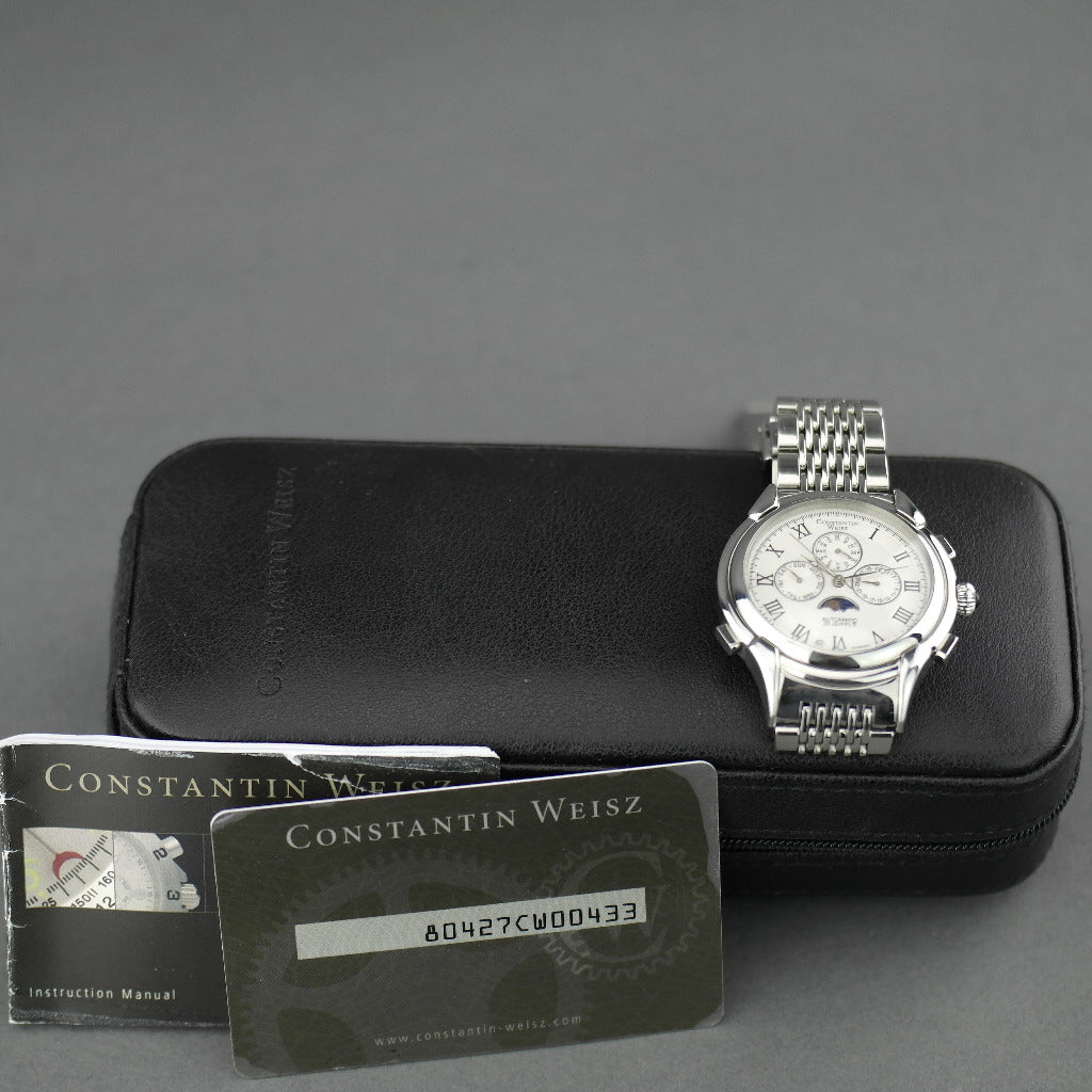 Constantin Weisz Automatik-Armbanduhr mit 20 Steinen und Armband