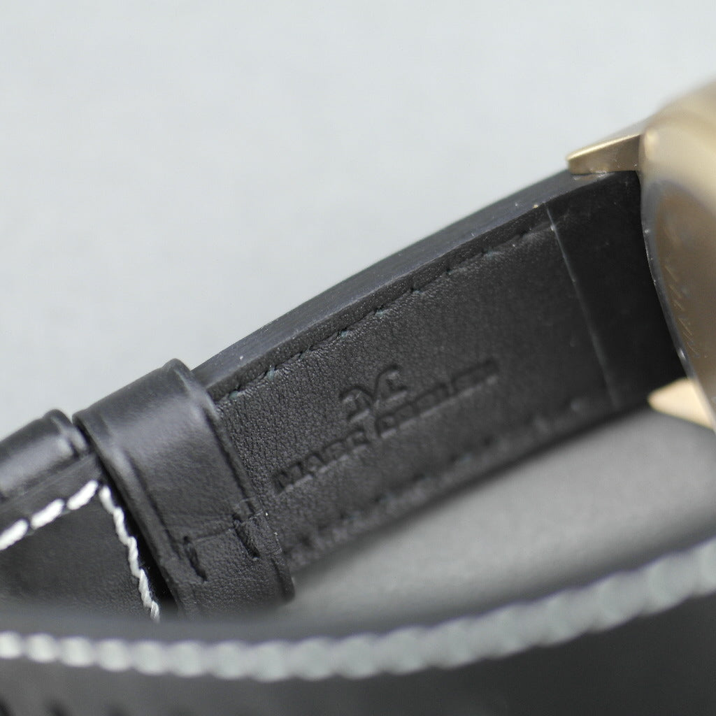 TW Steel Marc Coblen Edition gold tone wrist watch with strap