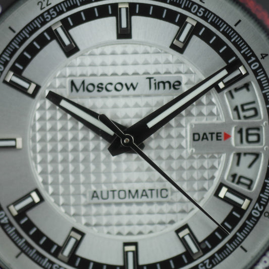 Moscow Time a world timer Gent's Automatic wrist watch with bracelet