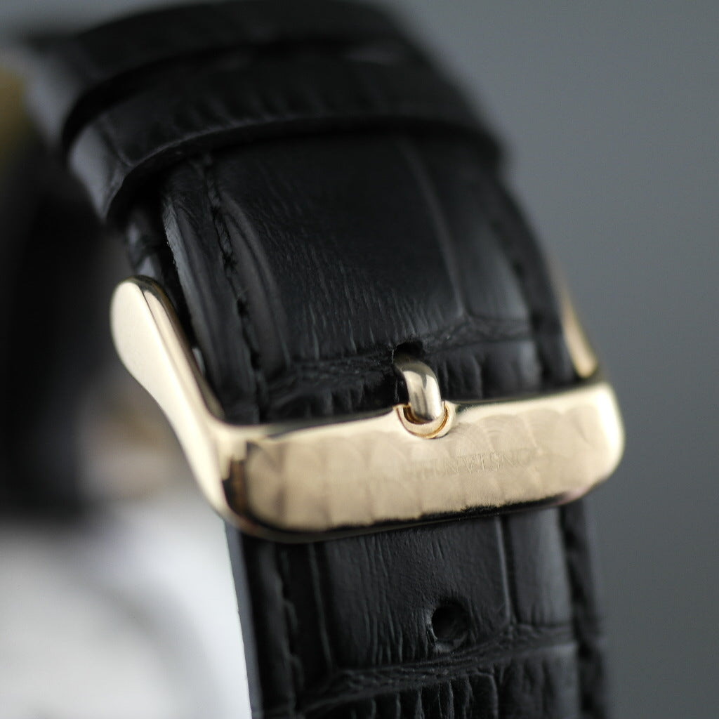 Constantin Weisz klassische automatische Armbanduhr mit offenem Herzen und 38 Steinen