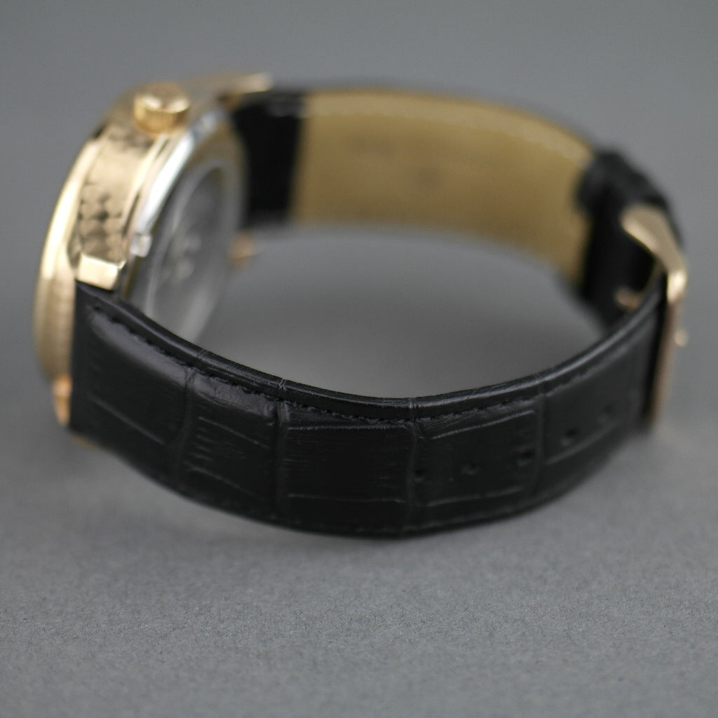 Constantin Weisz klassische automatische Armbanduhr mit offenem Herzen und 38 Steinen