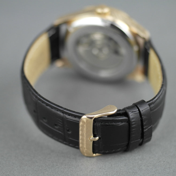 Constantin Weisz classic automatic open heart wrist watch 38 jewels