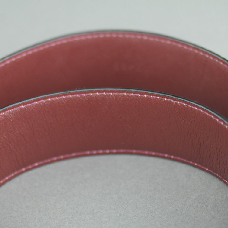 Elliot Rhodes Gents Casual full grain leather belt a Mock Caiman effect