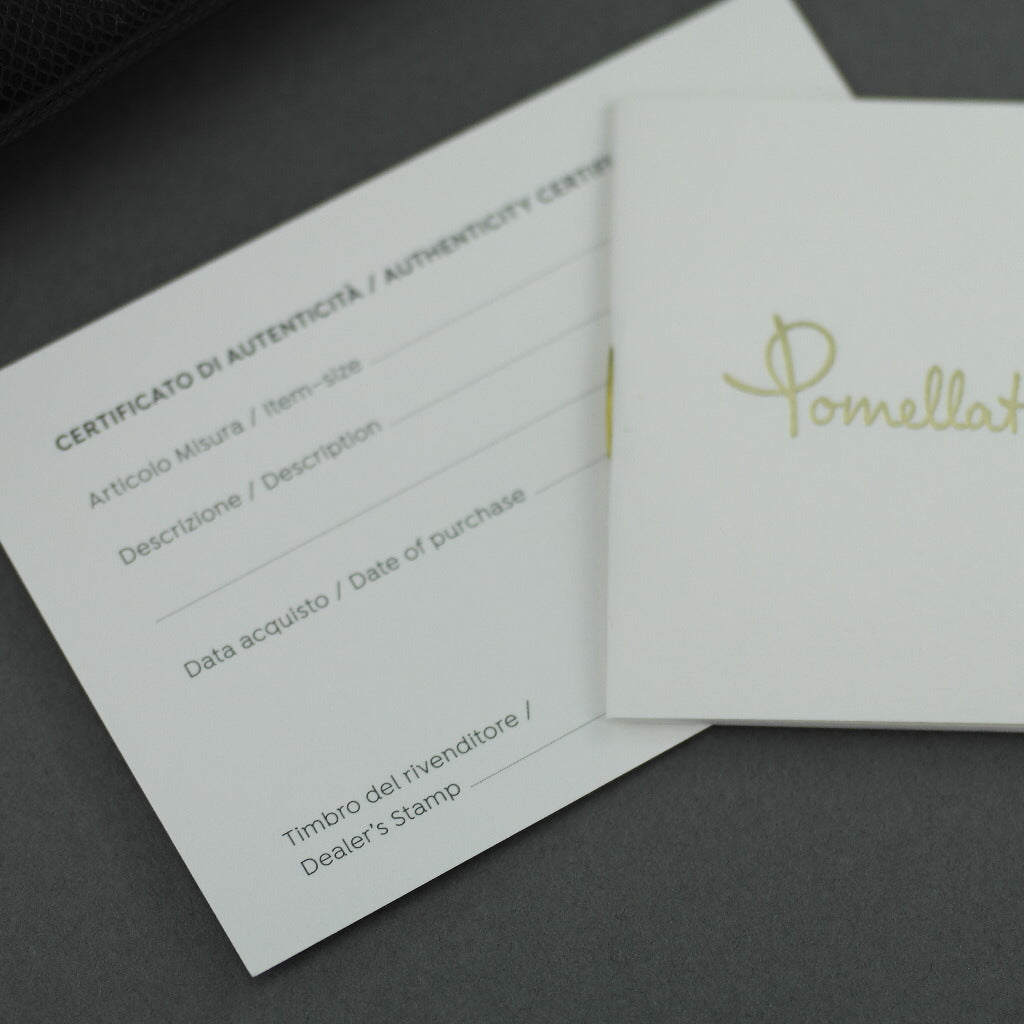 Pomellato 67 Limited Edition Ladies wristwatch with Diamonds with brown strap