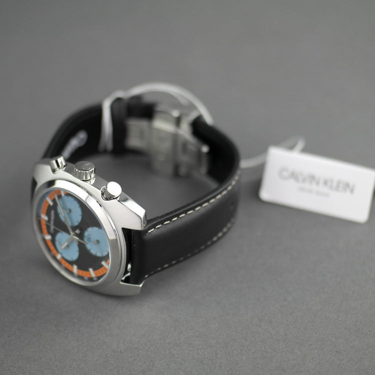 Calvin Klein Chronograph wrist watch Swiss made with black band