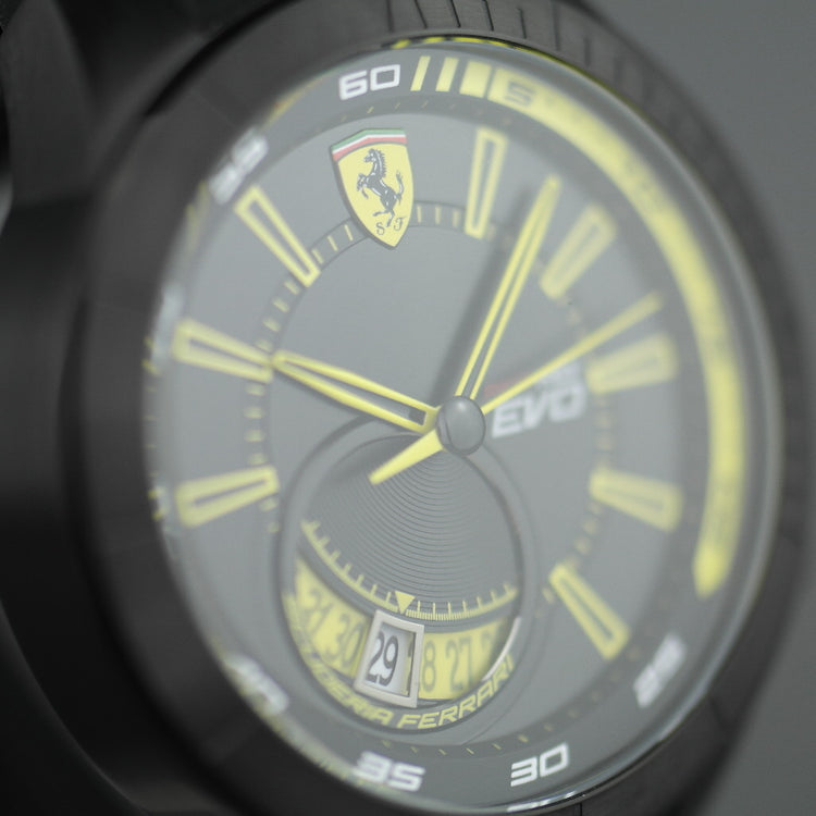 Ferrari Scuderia RedRev Evo Men's Silicone Band Watch