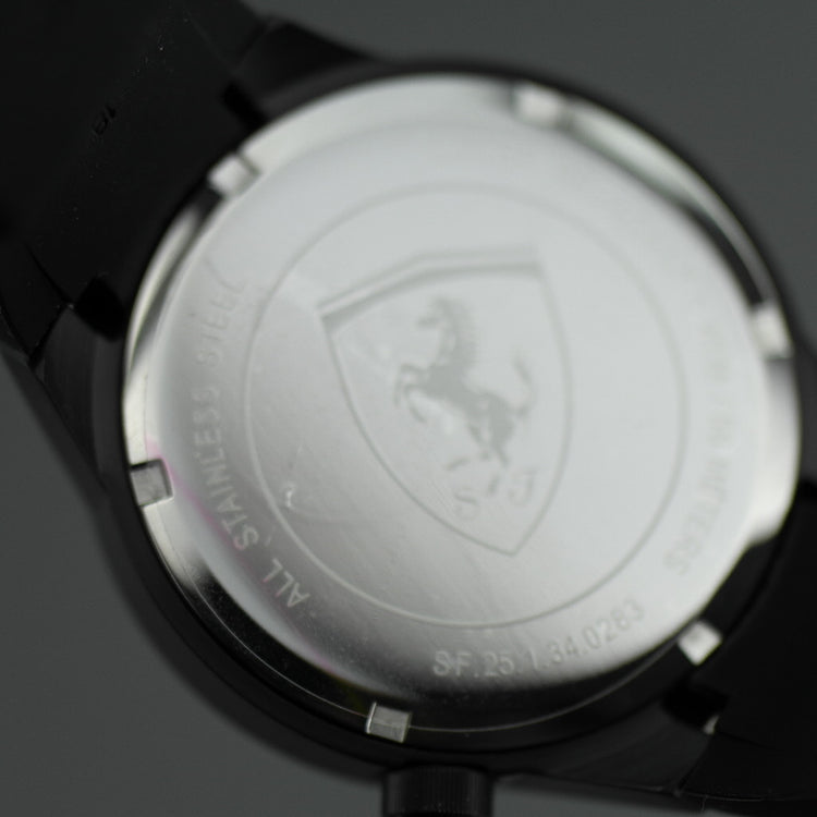 Ferrari Scuderia RedRev Evo Men's Silicone Band Watch