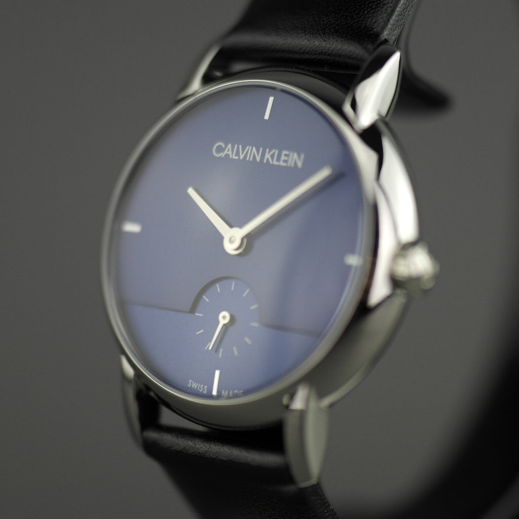 Calvin Klein Established wrist watch with blue dial