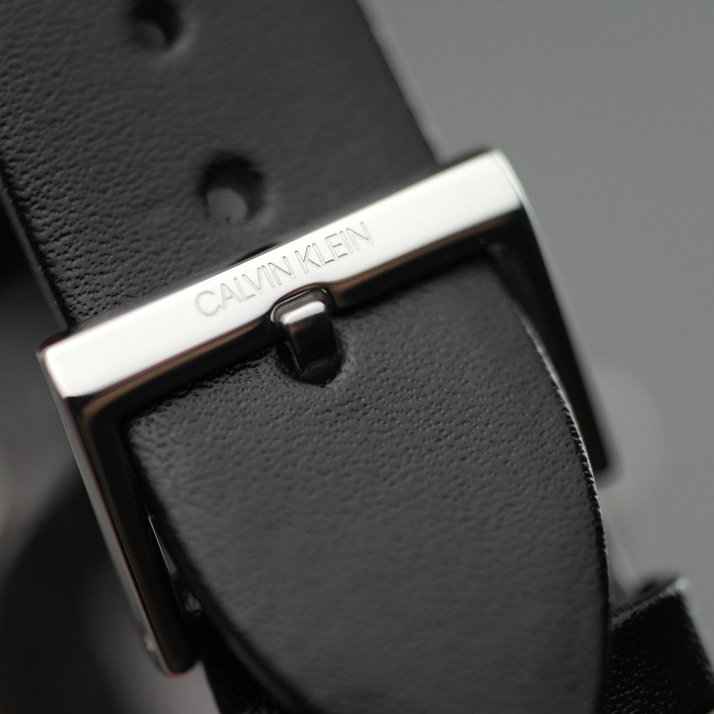 Calvin Klein Established Armbanduhr mit blauem Zifferblatt