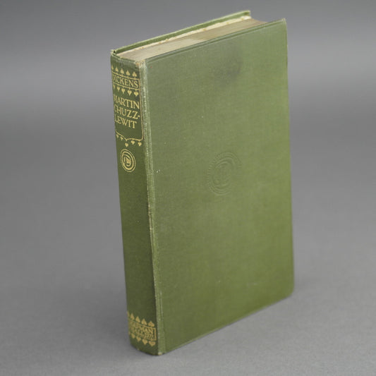 Primera edición del libro antiguo de 1907 de Charles Dickens "Martin Chuzzlewit" Londres