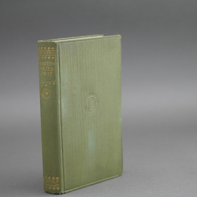 Primera edición del libro antiguo de 1914 de Charles Dickens "Martin Chuzzlewit" Londres