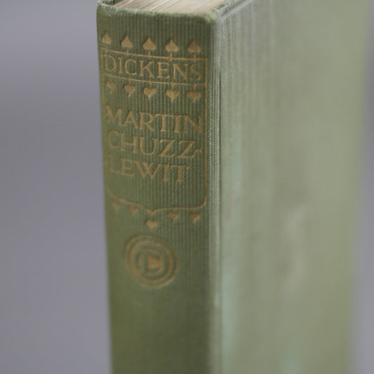 First Edition Antique 1914 book by Charles Dickens "Martin Chuzzlewit" London