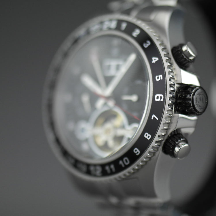 Constantin Weisz Classic Automatik-Armbanduhr mit offenem Herzen und Armband