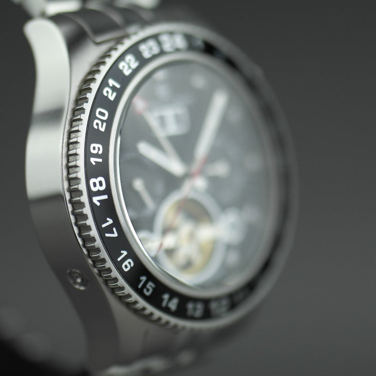 Constantin Weisz Classic Automatik-Armbanduhr mit offenem Herzen und Armband