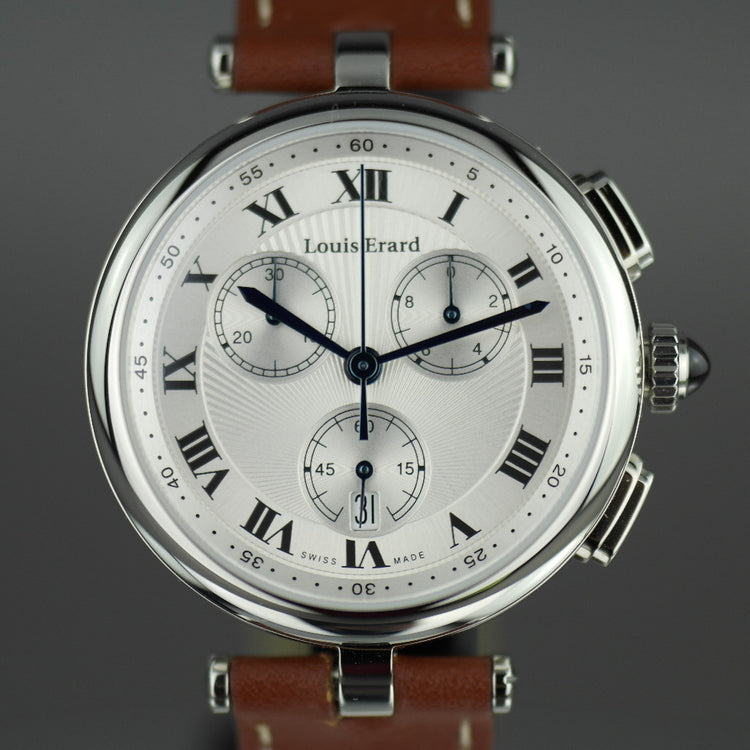 Reloj de pulsera Louis Erard Cronógrafo con correa Colección Romance