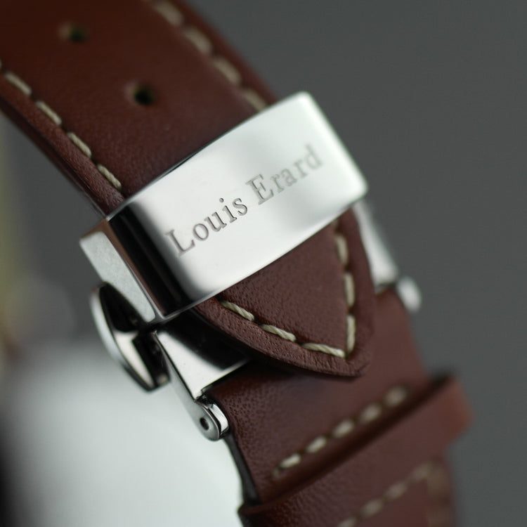 Louis Erard Chronograph-Armbanduhr mit Armband aus der Romance-Kollektion