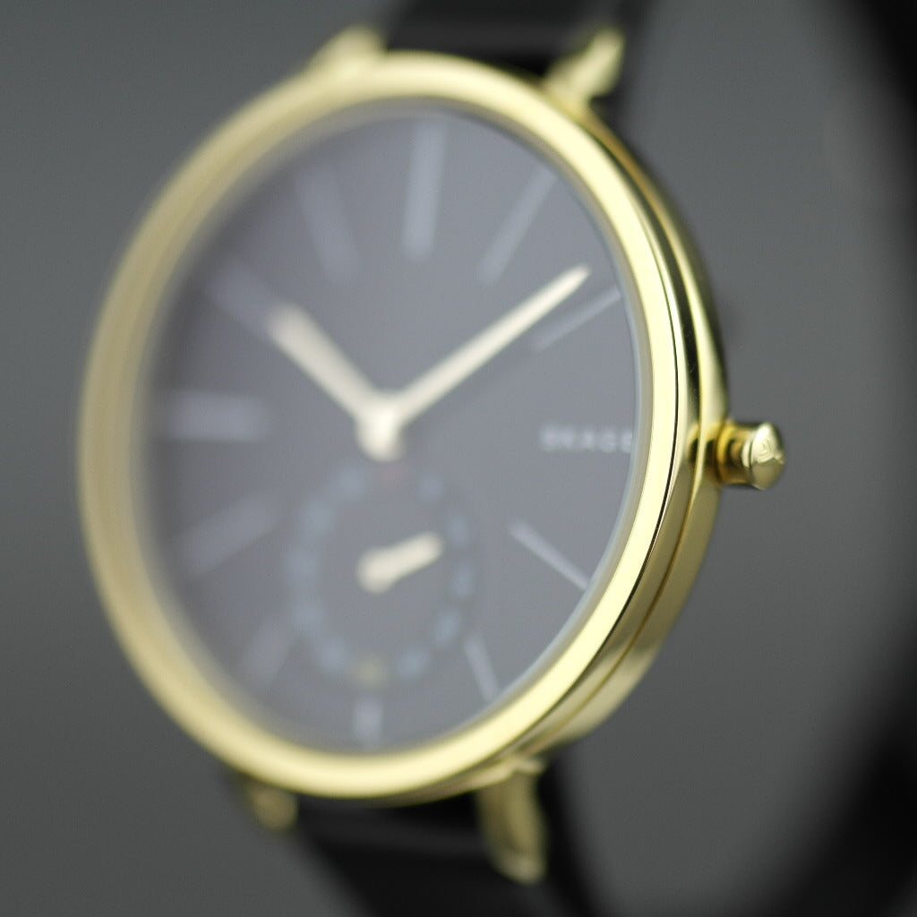 Skagen Hagen vergoldete Armbanduhr mit Armband