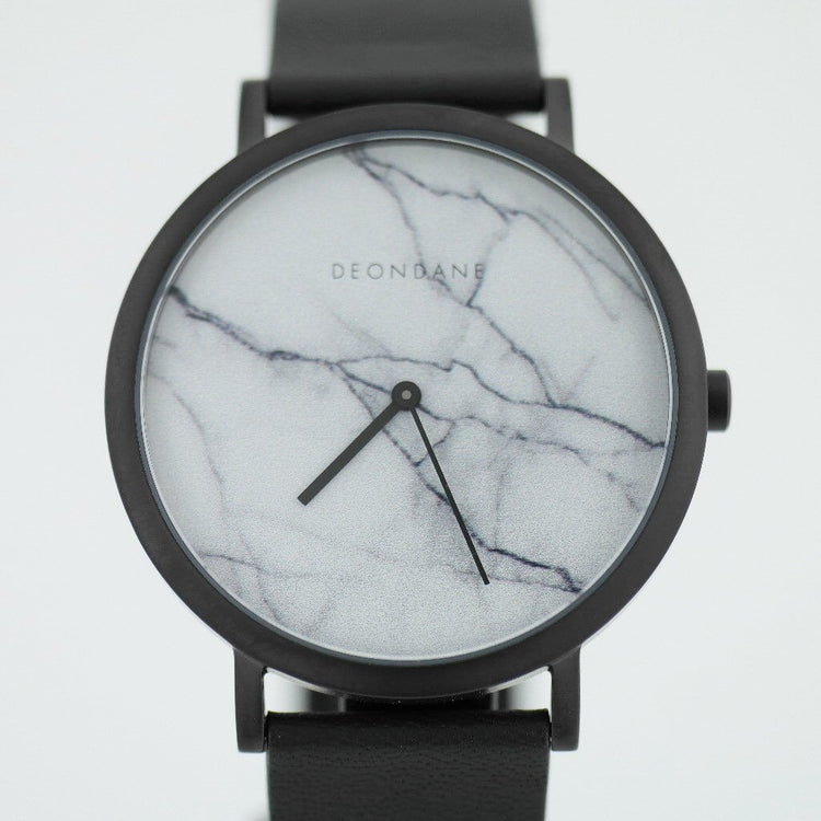 The White Marble ultra-cool wrist watch Deon Dane Kangaroo leather strap