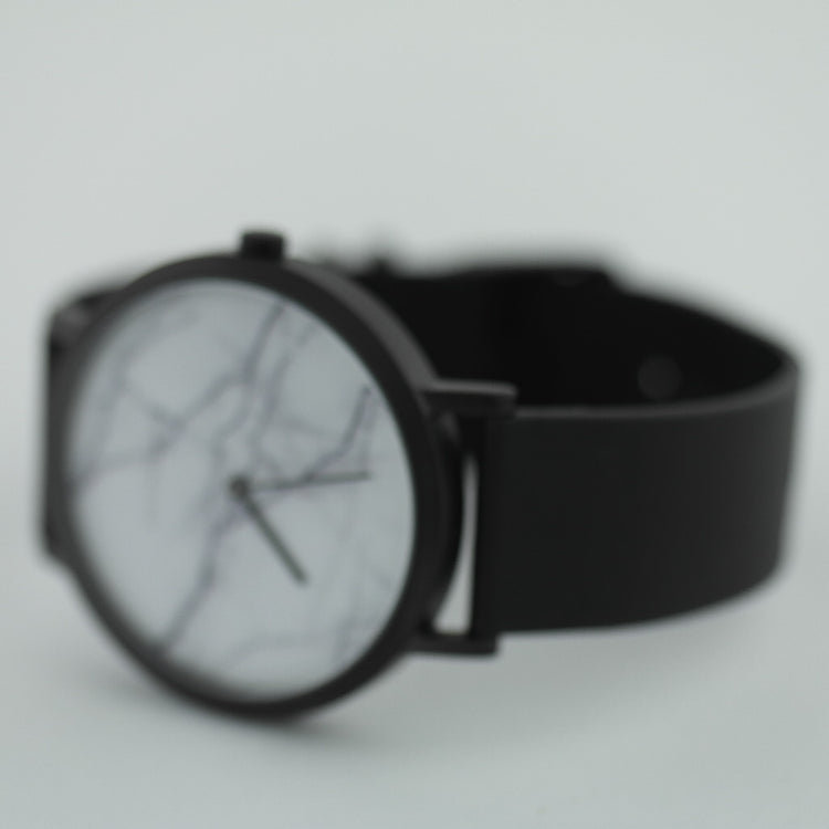 The White Marble ultra-cool wrist watch Deon Dane Kangaroo leather strap