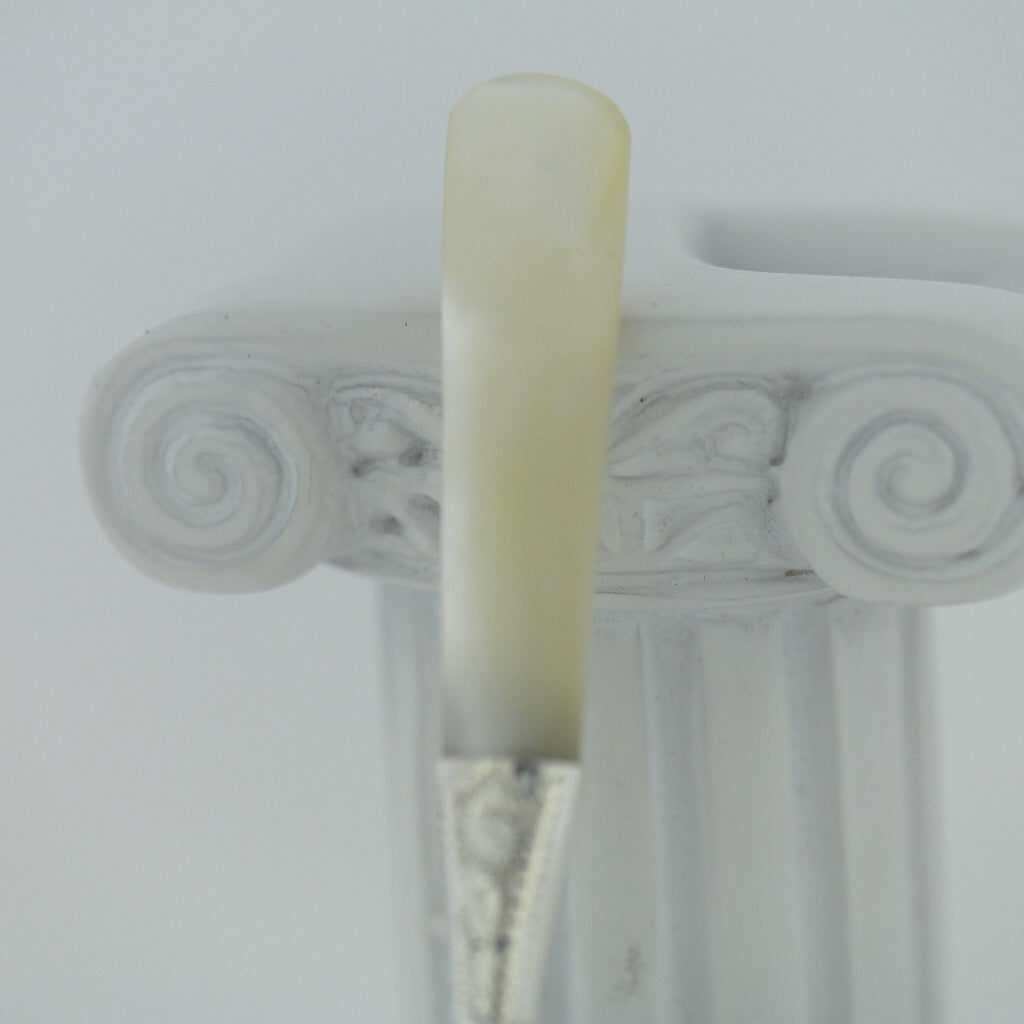 Antique 1923 sterling silver fork with Nacre / MOP handle Birmingham