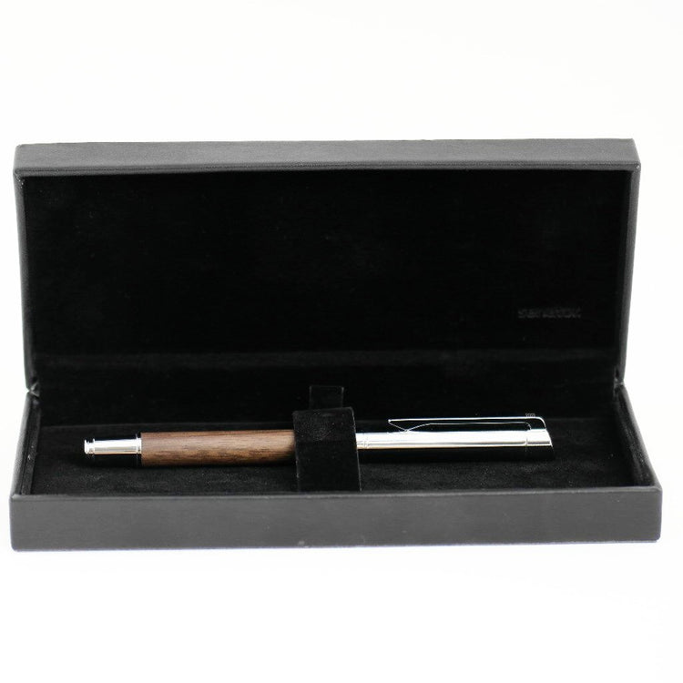 Senator Tizio 6252 Walnut wood Fountain pen in genuine box