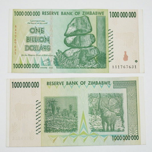 Milliarden-Simbabwe-Dollar-Schein