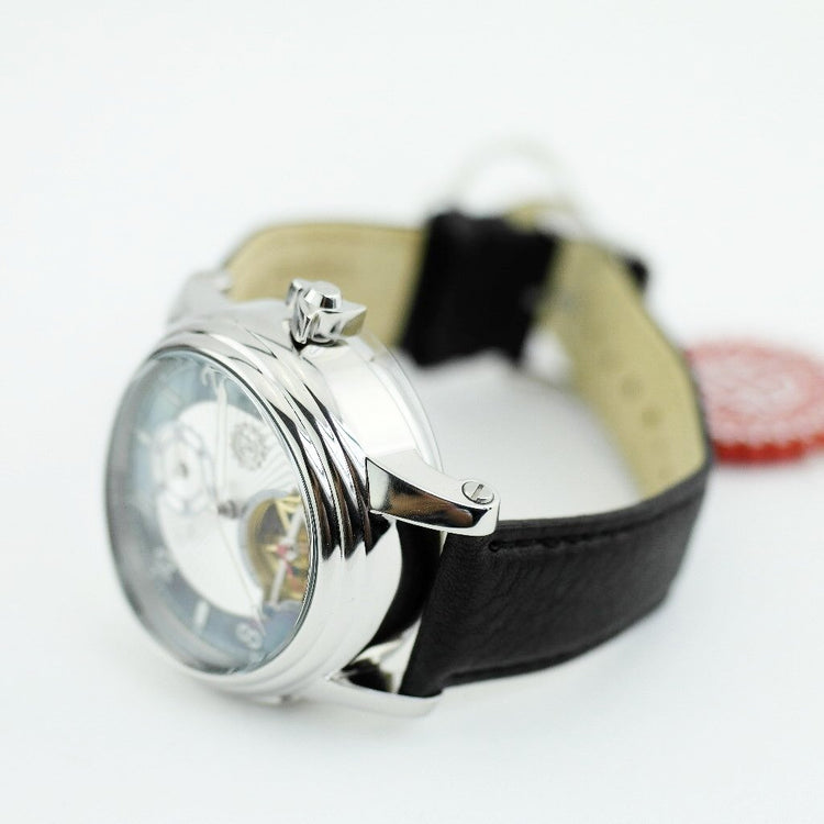 Constantin Weisz Automatik-Armbanduhr mit 24 Steinen, Zifferblatt und Armband aus Perlmutt