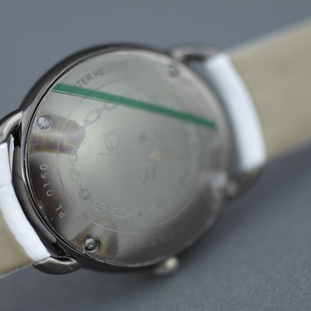 Reloj suizo Pomellato 67 de edición limitada para mujer con números arábigos y correa de piel 