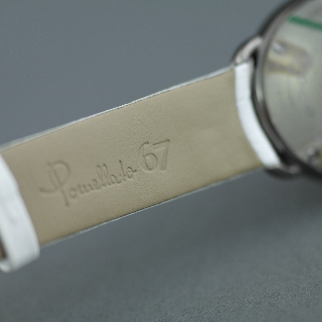 Reloj suizo Pomellato 67 de edición limitada para mujer con números arábigos y correa de piel 