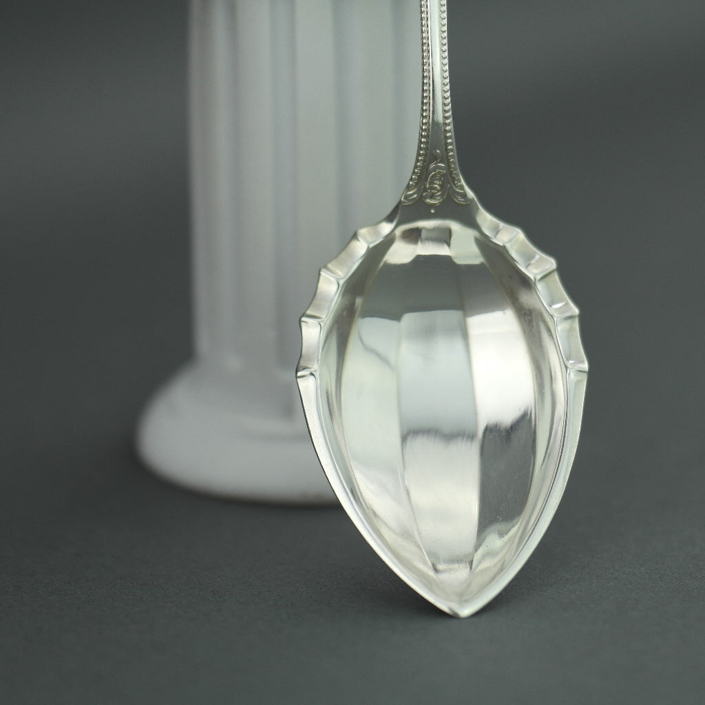 Antique 1885 Sterling silver desert spoon USA 925