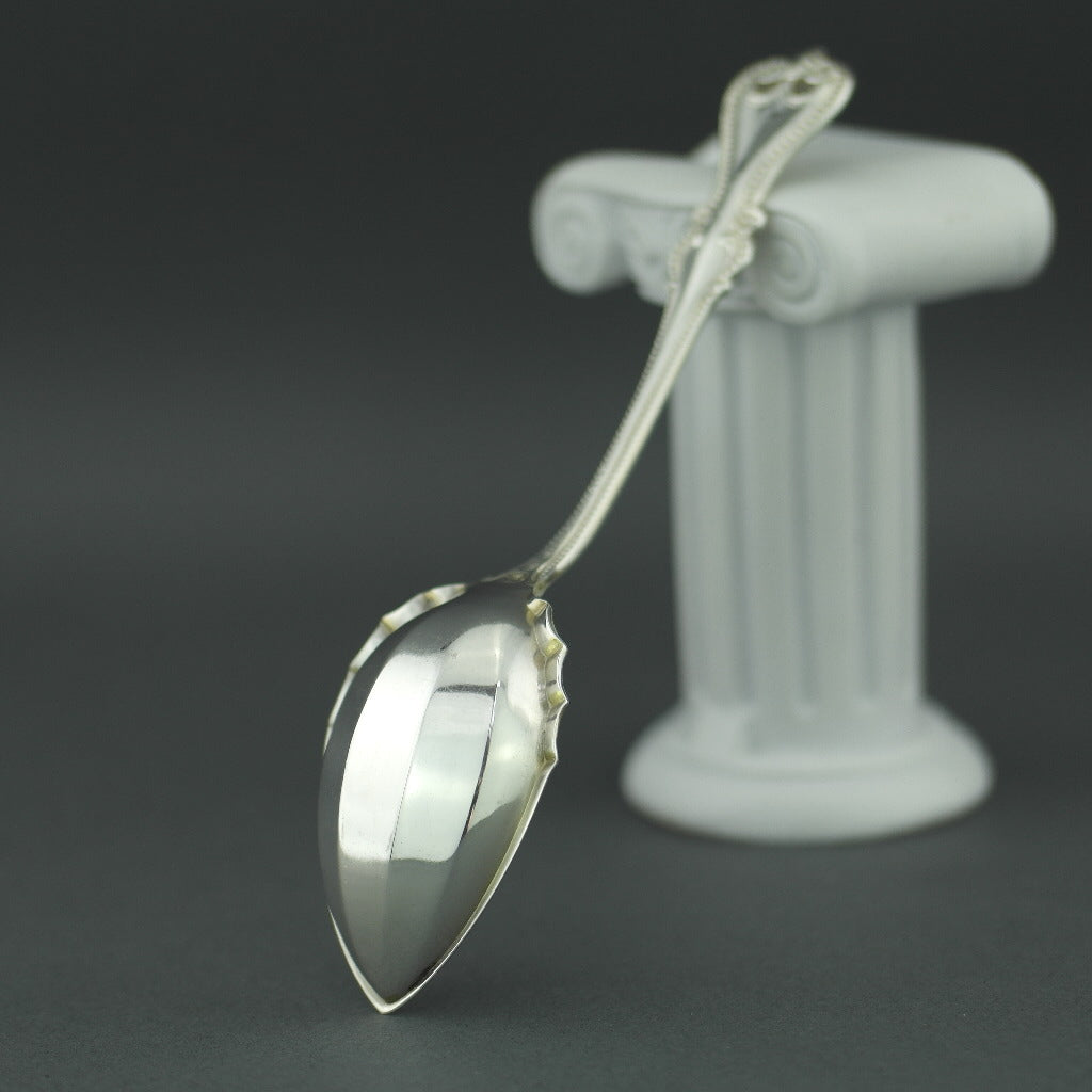 Antique 1885 Sterling silver desert spoon USA 925