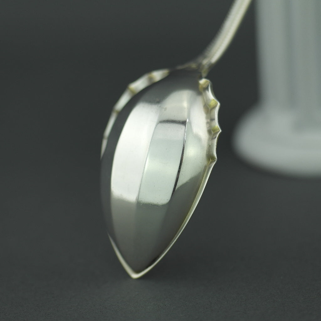 Antique 1885 Sterling silver desert spoon USA 925