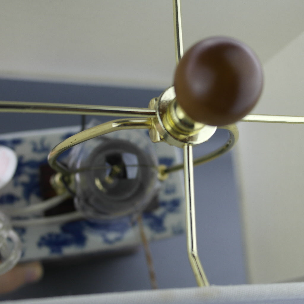 Ralph Lauren Chinese Porcelain Dragon Blue & White Meredith Table Lamp