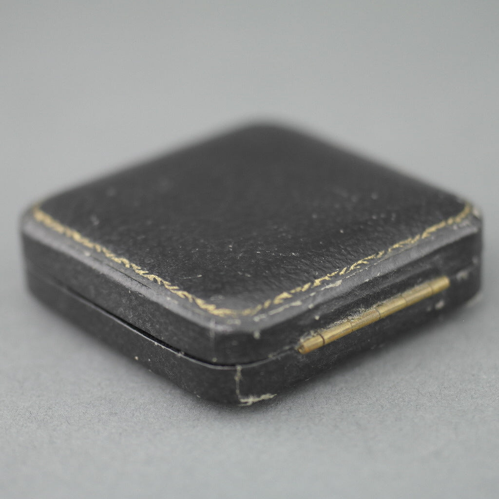 Antique black box for coin wide 32mm made in British Empire