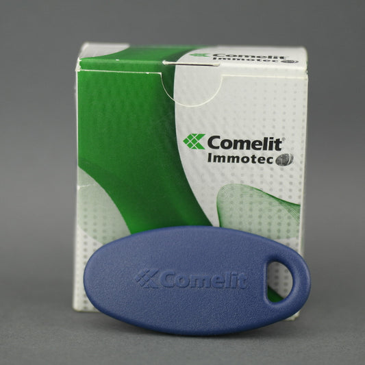 Mando electrónico de proximidad Comelit Immotec i estándar con llave azul SK9050 B
