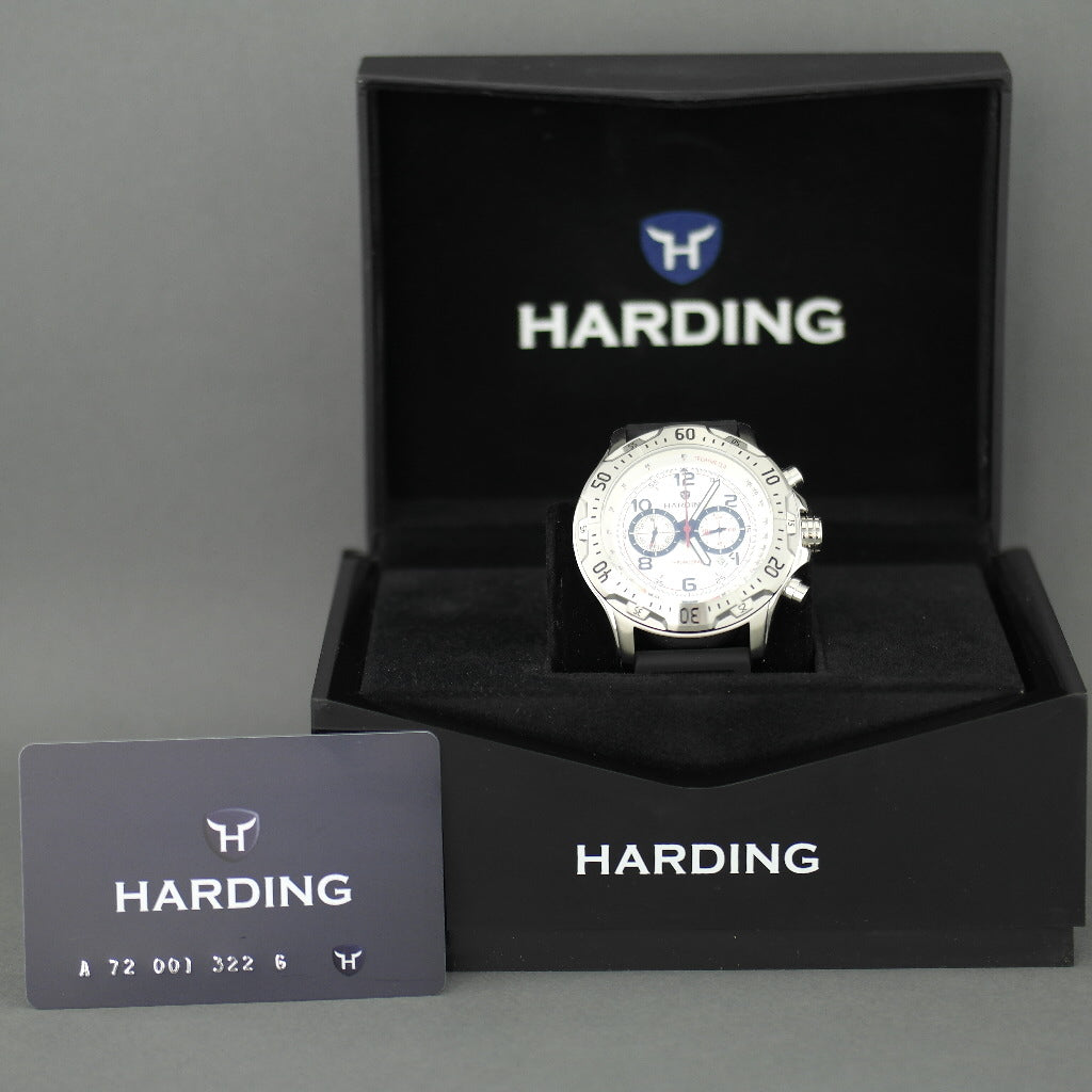 Jetstream Harding Reloj de pulsera con cronógrafo giratorio para hombre fabricado en Suiza