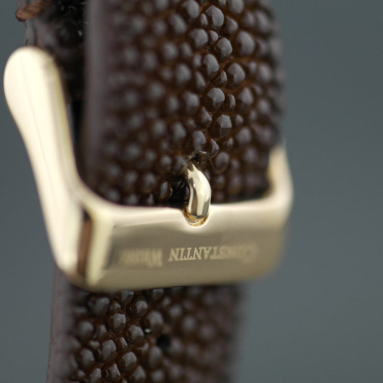 Constantin Weisz Edición limitada Reloj de pulsera automático para caballero 39 joyas con correa de piel